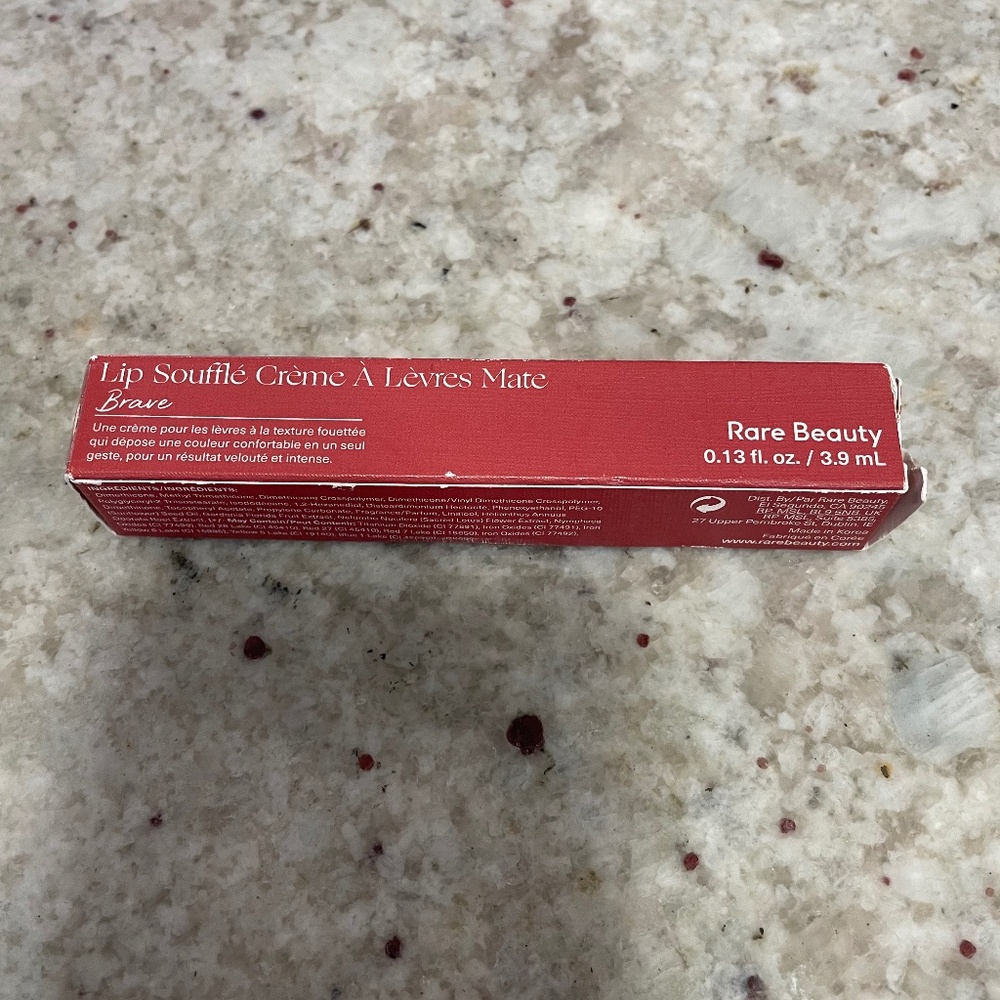 Rare Beauty Lip Matte Soufflé in Brave BNIB NWT